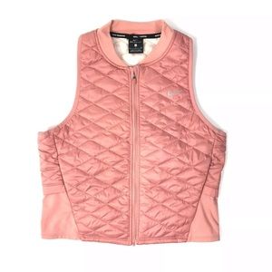 Nike AeroLayer Pink Packable Running Vest